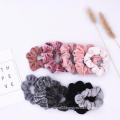 UNIQ hair accessories organic scrunchies cotton Kitsch Women's Velvet Scrunchies